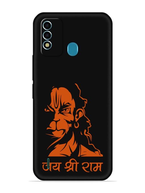 Angry Hanuman Embossed Soft Silicone Case for Itel Vision 2S Zapvi