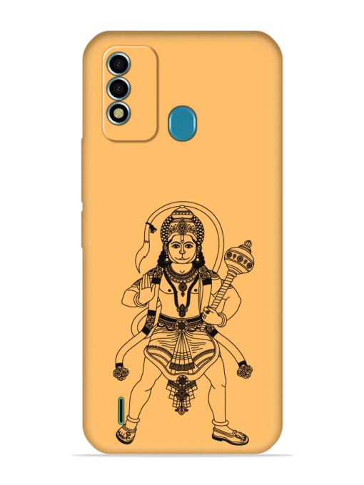 Indian God Hanuman Embossed Soft Silicone Case for Itel Vision 2S Zapvi