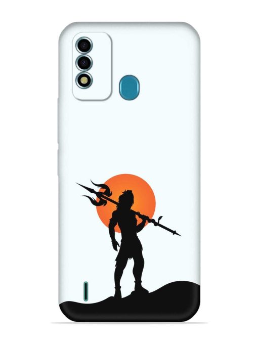 Lord Mahadev Trendy Embossed Soft Silicone Case for Itel Vision 2S Zapvi