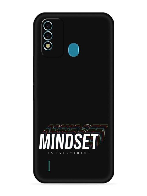 Mindset Everything Slogan Embossed Soft Silicone Case for Itel Vision 2S Zapvi