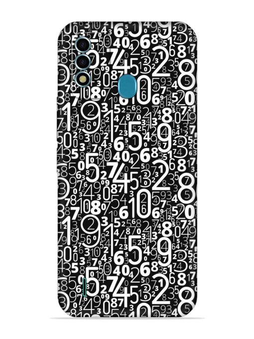 Many Numbers Different Embossed Soft Silicone Case for Itel Vision 2S Zapvi