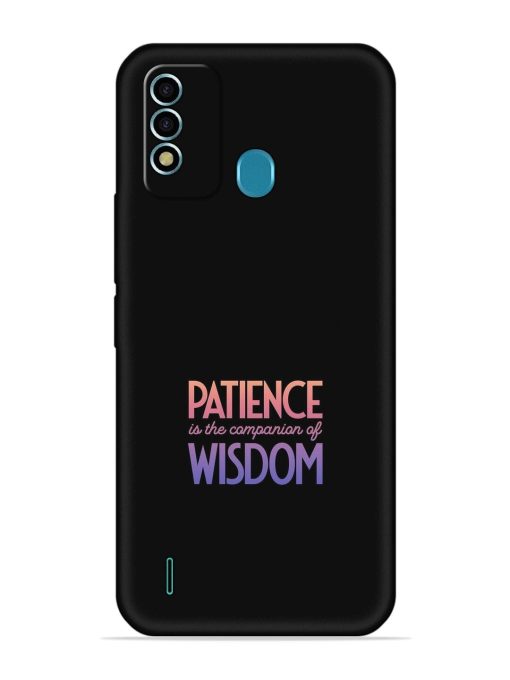 Patience Is The Embossed Soft Silicone Case for Itel Vision 2S Zapvi