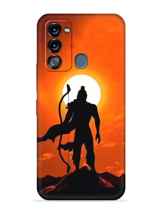 Shree Ram Embossed Soft Silicone Case for Itel Vision 3