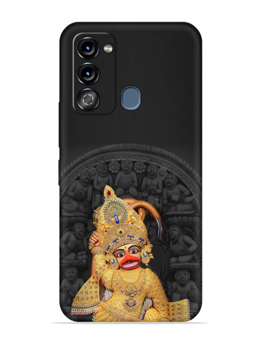 Indian Gold Hanuman Embossed Soft Silicone Case for Itel Vision 3 Zapvi