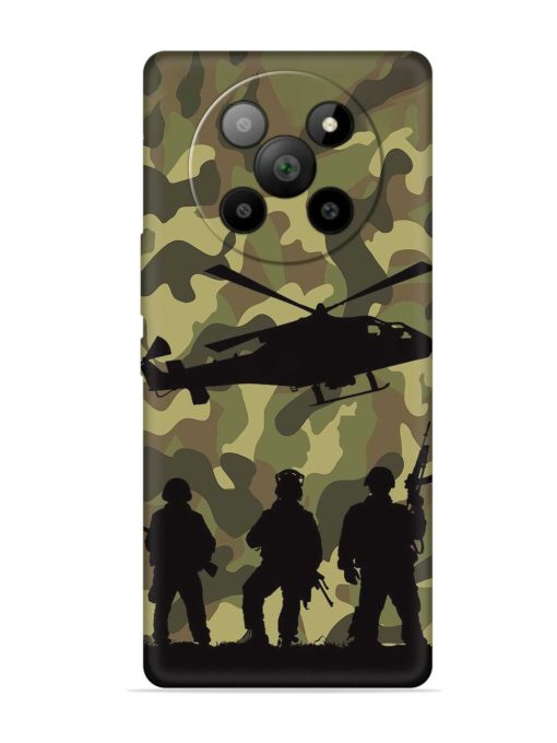 Army Heros Embossed Soft Silicone Case for Lava Agni 2 (5G) Zapvi