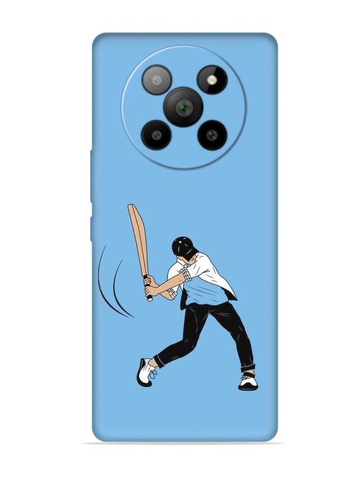 Cricket Gully Boy Embossed Soft Silicone Case for Lava Agni 2 (5G) Zapvi