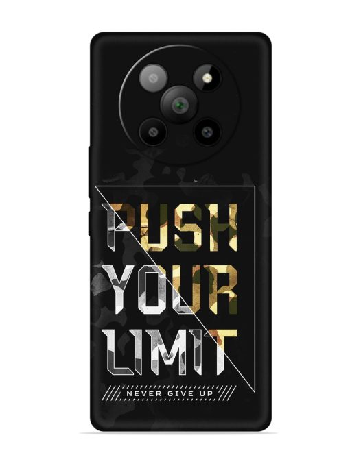 Push Your Limits Embossed Soft Silicone Case for Lava Agni 2 (5G) Zapvi