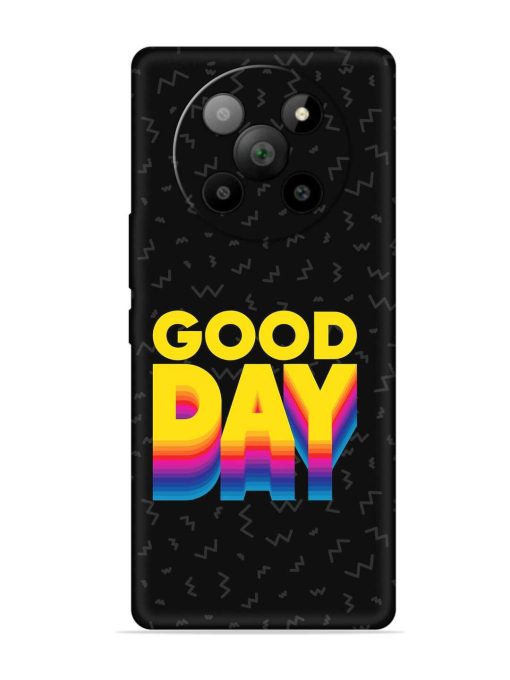 Good Day Embossed Soft Silicone Case for Lava Agni 2 (5G) Zapvi