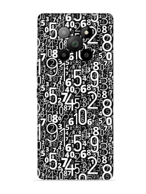 Many Numbers Different Embossed Soft Silicone Case for Lava Agni 2 (5G) Zapvi