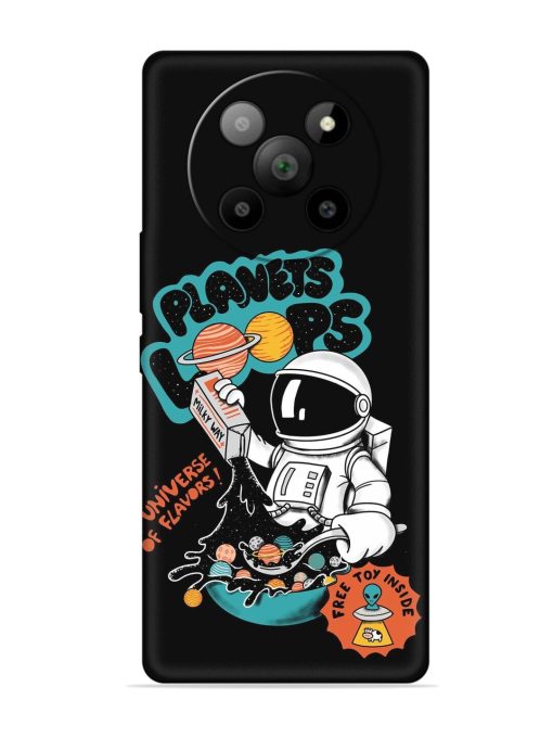 Planets Loop Embossed Soft Silicone Case for Lava Agni 2 (5G) Zapvi