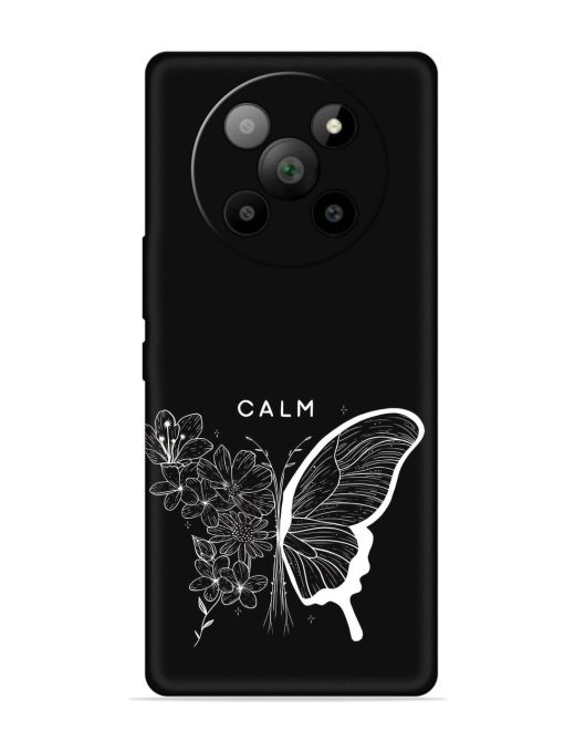 Calm Embossed Soft Silicone Case for Lava Agni 2 (5G) Zapvi