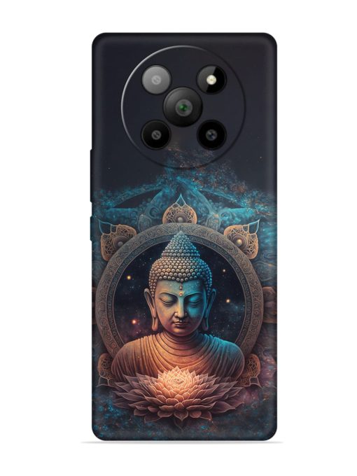 Gautam Buddha Embossed Soft Silicone Case for Lava Agni 2 (5G) Zapvi