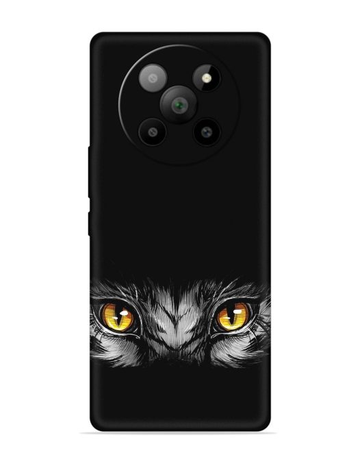 Scary Eye Embossed Soft Silicone Case for Lava Agni 2 (5G)