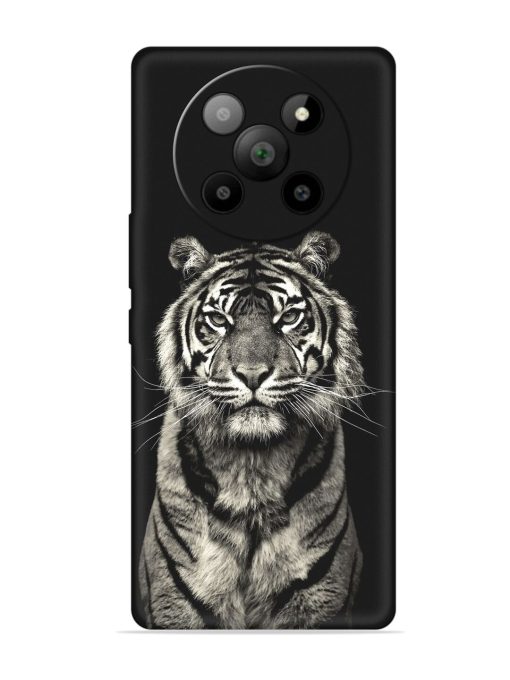 Tiger Art Embossed Soft Silicone Case for Lava Agni 2 (5G) Zapvi