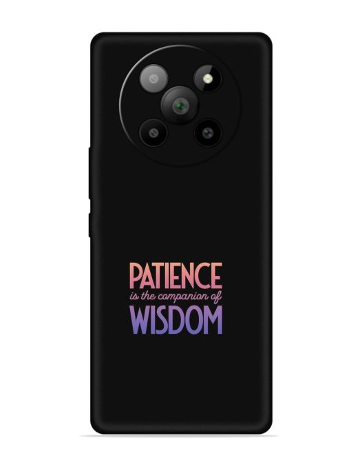 Patience Is The Embossed Soft Silicone Case for Lava Agni 2 (5G) Zapvi