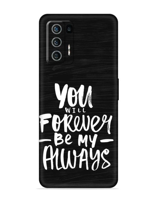 You Will Forever Embossed Soft Silicone Case for Lava Agni (5G) Zapvi