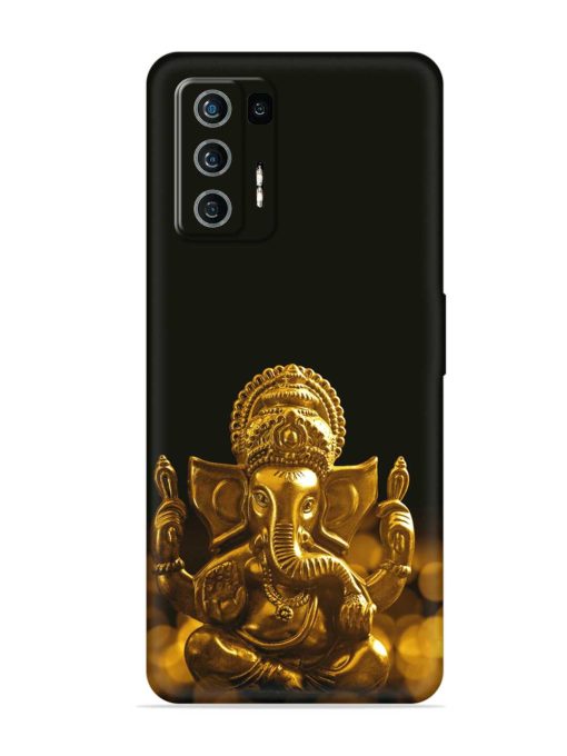 Lord Ganesha Indian Festival Embossed Soft Silicone Case for Lava Agni (5G) Zapvi