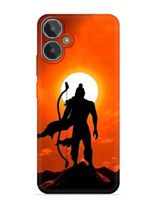 Shree Ram Embossed Soft Silicone Case for Lava Blaze 2 Zapvi