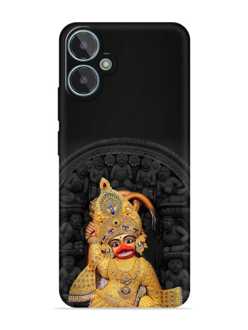 Indian Gold Hanuman Embossed Soft Silicone Case for Lava Blaze 2