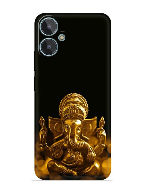 Lord Ganesha Indian Festival Embossed Soft Silicone Case for Lava Blaze 2 Zapvi