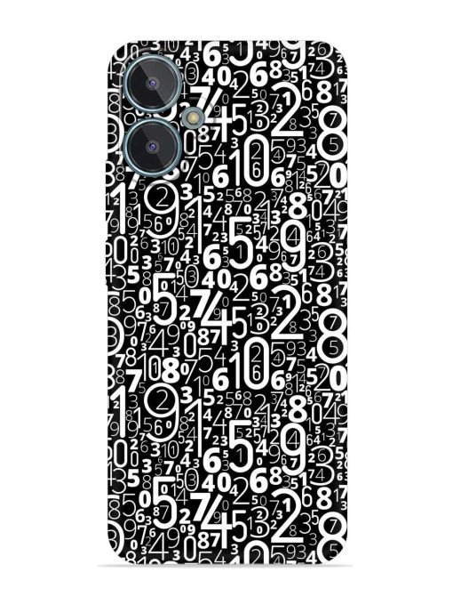 Many Numbers Different Embossed Soft Silicone Case for Lava Blaze 2