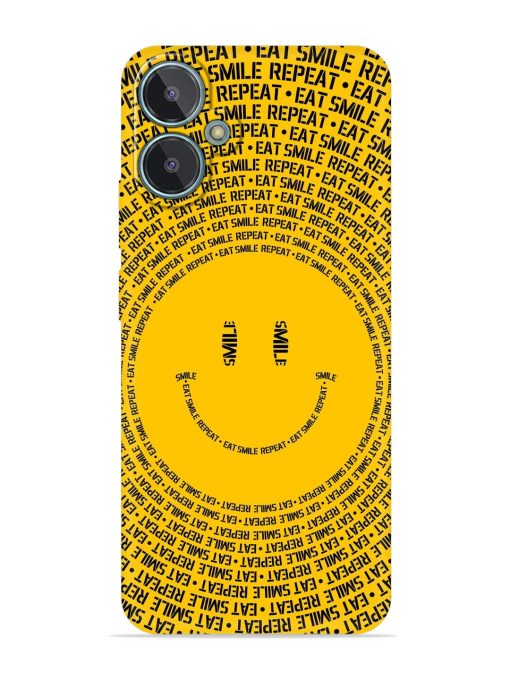 Smiley Embossed Soft Silicone Case for Lava Blaze 2 Zapvi