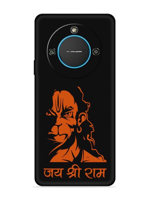 Angry Hanuman Embossed Soft Silicone Case for Lava Blaze 2 (5G) Zapvi