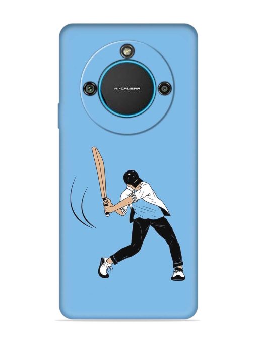 Cricket Gully Boy Embossed Soft Silicone Case for Lava Blaze 2 (5G) Zapvi