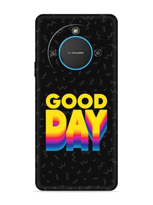 Good Day Embossed Soft Silicone Case for Lava Blaze 2 (5G) Zapvi