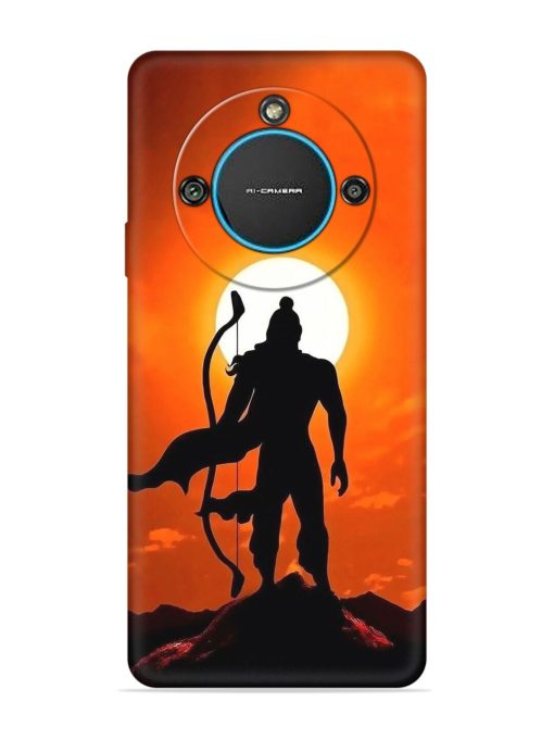 Shree Ram Embossed Soft Silicone Case for Lava Blaze 2 (5G) Zapvi