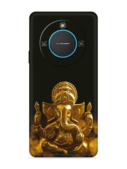 Lord Ganesha Indian Festival Embossed Soft Silicone Case for Lava Blaze 2 (5G) Zapvi