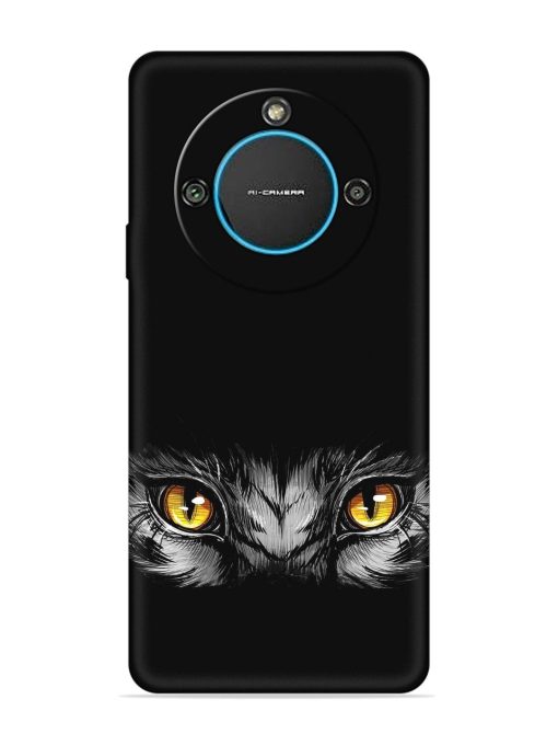 Scary Eye Embossed Soft Silicone Case for Lava Blaze 2 (5G) Zapvi