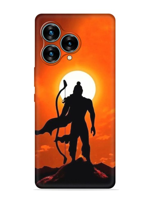 Shree Ram Embossed Soft Silicone Case for Lava Blaze Curve (5G) Zapvi