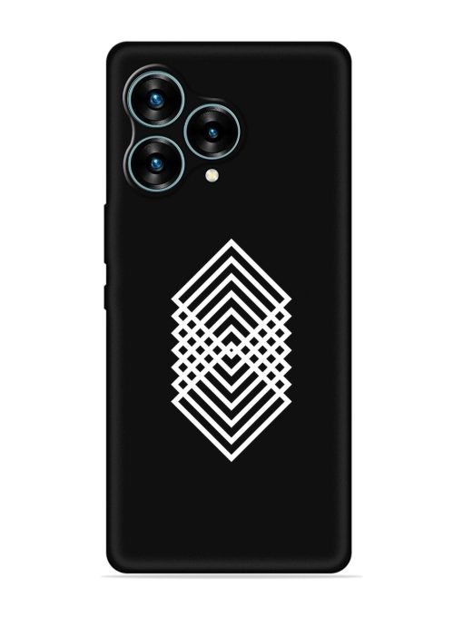 Faay Art Embossed Soft Silicone Case for Lava Blaze Curve (5G)