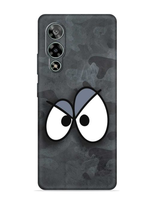 Big Eyes Night Mode Embossed Soft Silicone Case for Lava Storm (5G) Zapvi