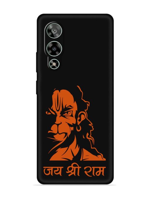 Angry Hanuman Embossed Soft Silicone Case for Lava Storm (5G) Zapvi