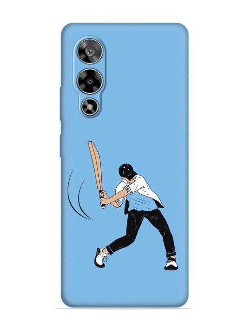 Cricket Gully Boy Embossed Soft Silicone Case for Lava Storm (5G) Zapvi