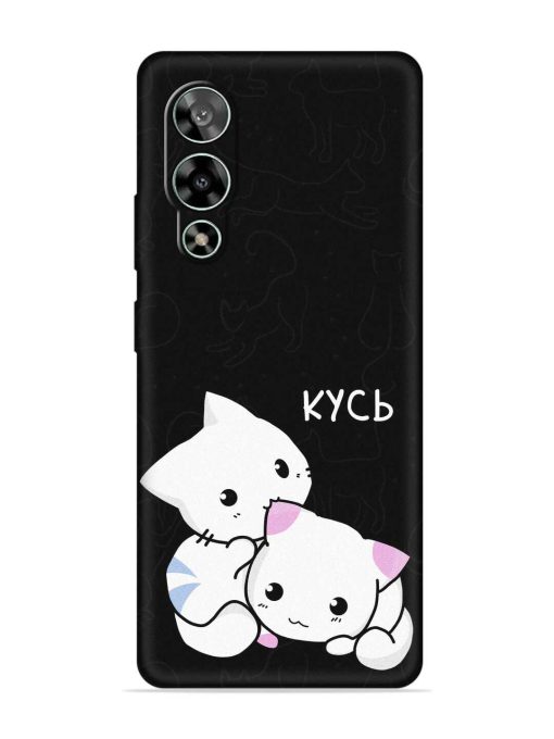 Kycb Cat Embossed Soft Silicone Case for Lava Storm (5G) Zapvi