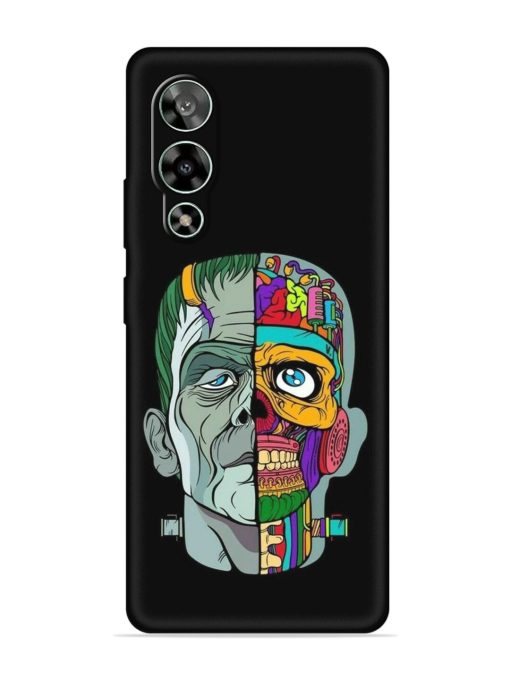 Men Vs Skull Embossed Soft Silicone Case for Lava Storm (5G) Zapvi