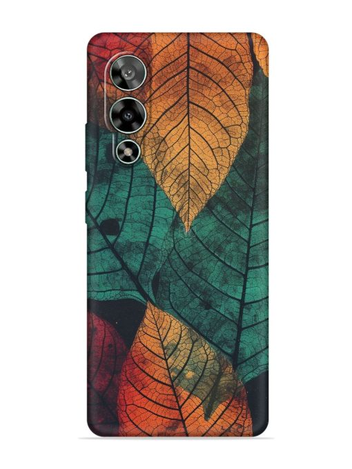 Leaves Artwork Embossed Soft Silicone Case for Lava Storm (5G) Zapvi