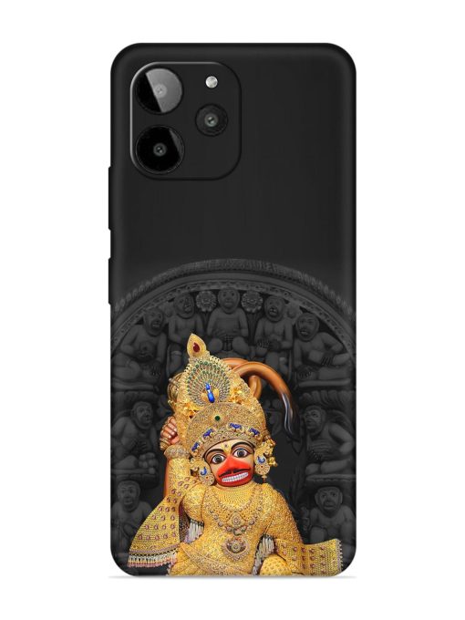 Indian Gold Hanuman Embossed Soft Silicone Case for Lava Yuva 2 Pro Zapvi