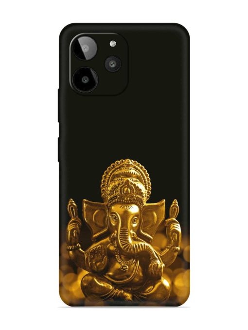 Lord Ganesha Indian Festival Embossed Soft Silicone Case for Lava Yuva 2 Pro Zapvi