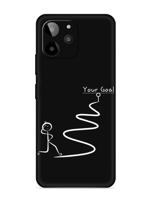 Your Goal Embossed Soft Silicone Case for Lava Yuva 2 Pro Zapvi