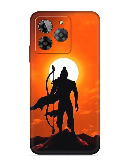 Shree Ram Embossed Soft Silicone Case for Lava Yuva 3 Zapvi