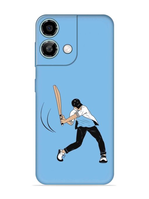 Cricket Gully Boy Embossed Soft Silicone Case for Lava Yuva 3 Pro Zapvi