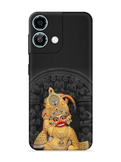 Indian Gold Hanuman Embossed Soft Silicone Case for Lava Yuva 3 Pro Zapvi