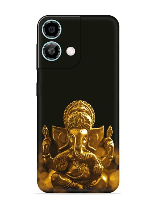 Lord Ganesha Indian Festival Embossed Soft Silicone Case for Lava Yuva 3 Pro Zapvi