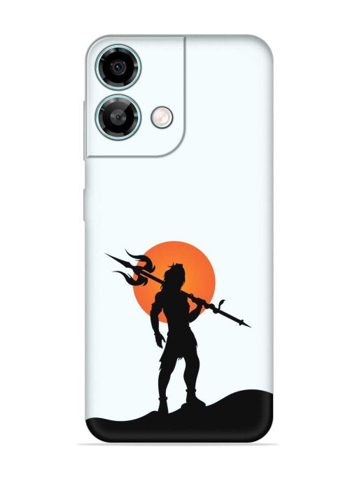 Lord Mahadev Trendy Embossed Soft Silicone Case for Lava Yuva 3 Pro Zapvi