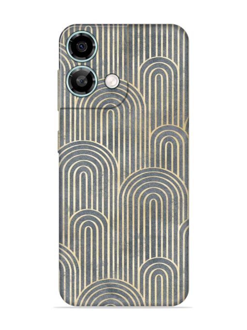 Art Deco Style Embossed Soft Silicone Case for Lava Yuva 3 Pro Zapvi