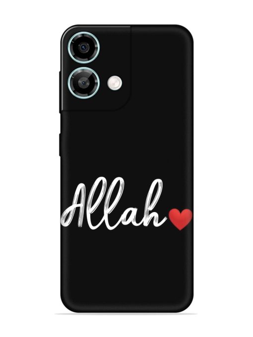 Allah Embossed Soft Silicone Case for Lava Yuva 3 Pro Zapvi